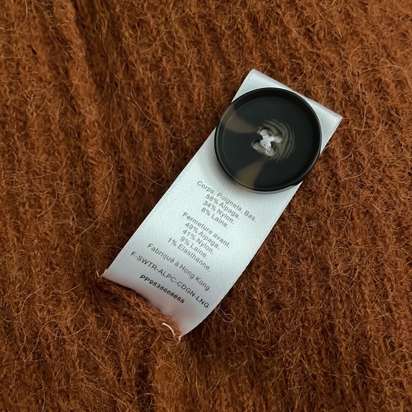 Everlane Oversized Alpaca Cardigan + icu Marbella Aviator Sunglasses - Picture 8 of 16